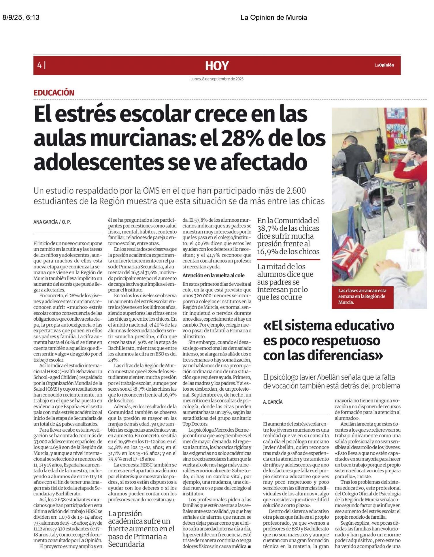 Entrevista a Javier Abellán